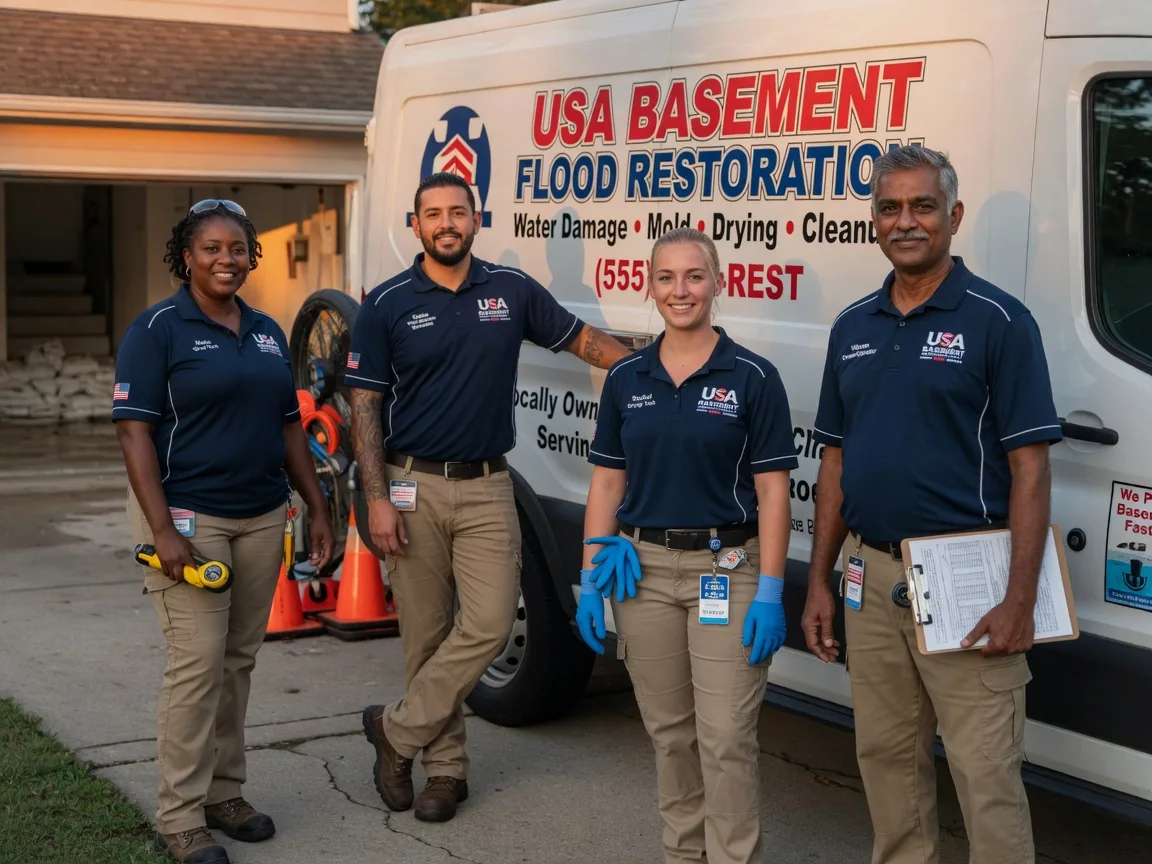 Basement Flood Cleanup company in Byars, OK